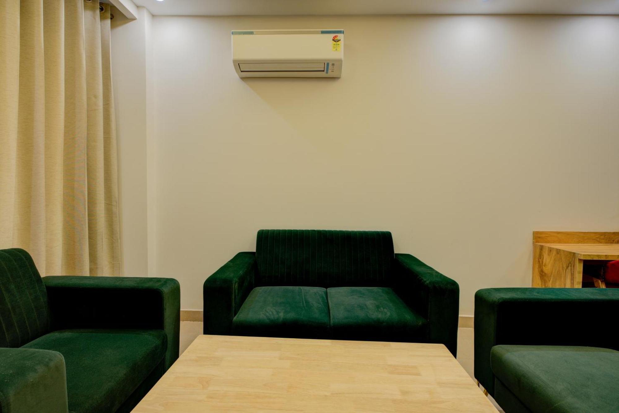 1 Bhk Serviced Apartments Near Millennium City Centre Gurugram With Private Washing Machine Gurgáon Kültér fotó