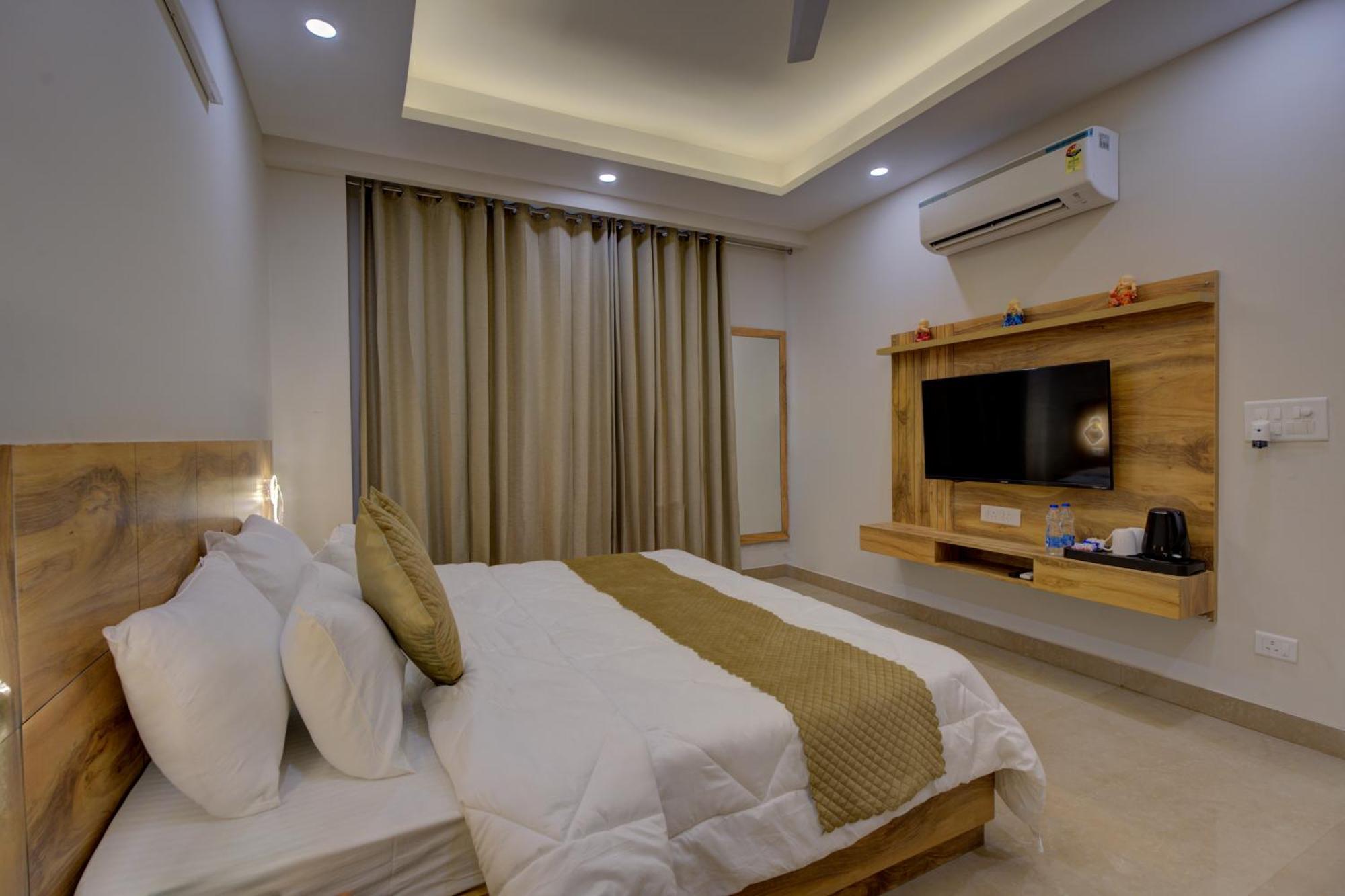 1 Bhk Serviced Apartments Near Millennium City Centre Gurugram With Private Washing Machine Gurgáon Kültér fotó