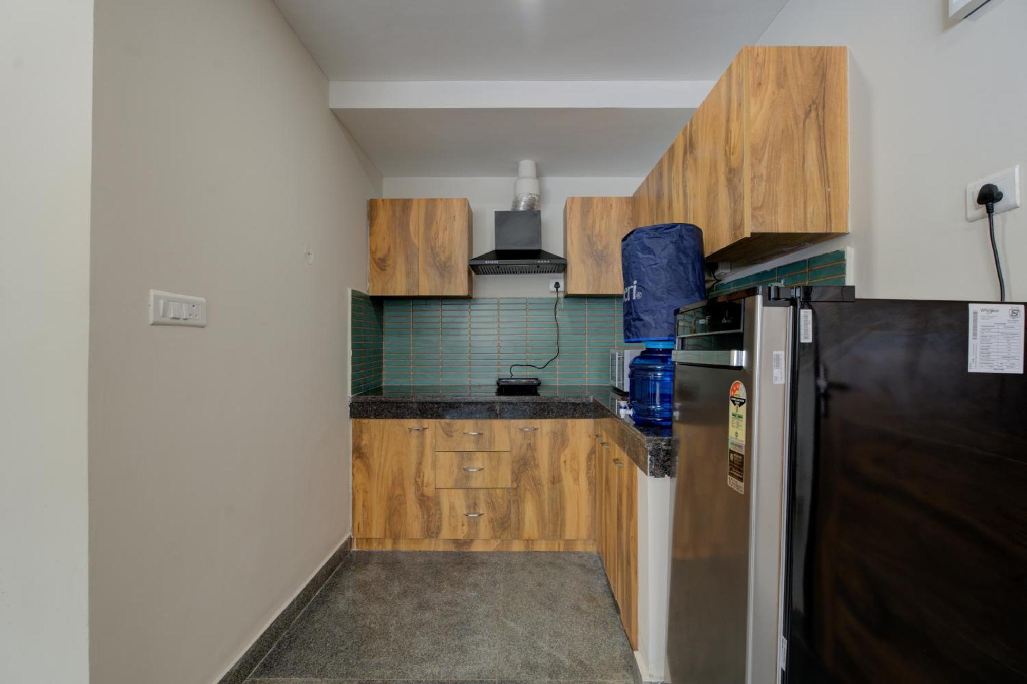 1 Bhk Serviced Apartments Near Millennium City Centre Gurugram With Private Washing Machine Gurgáon Kültér fotó