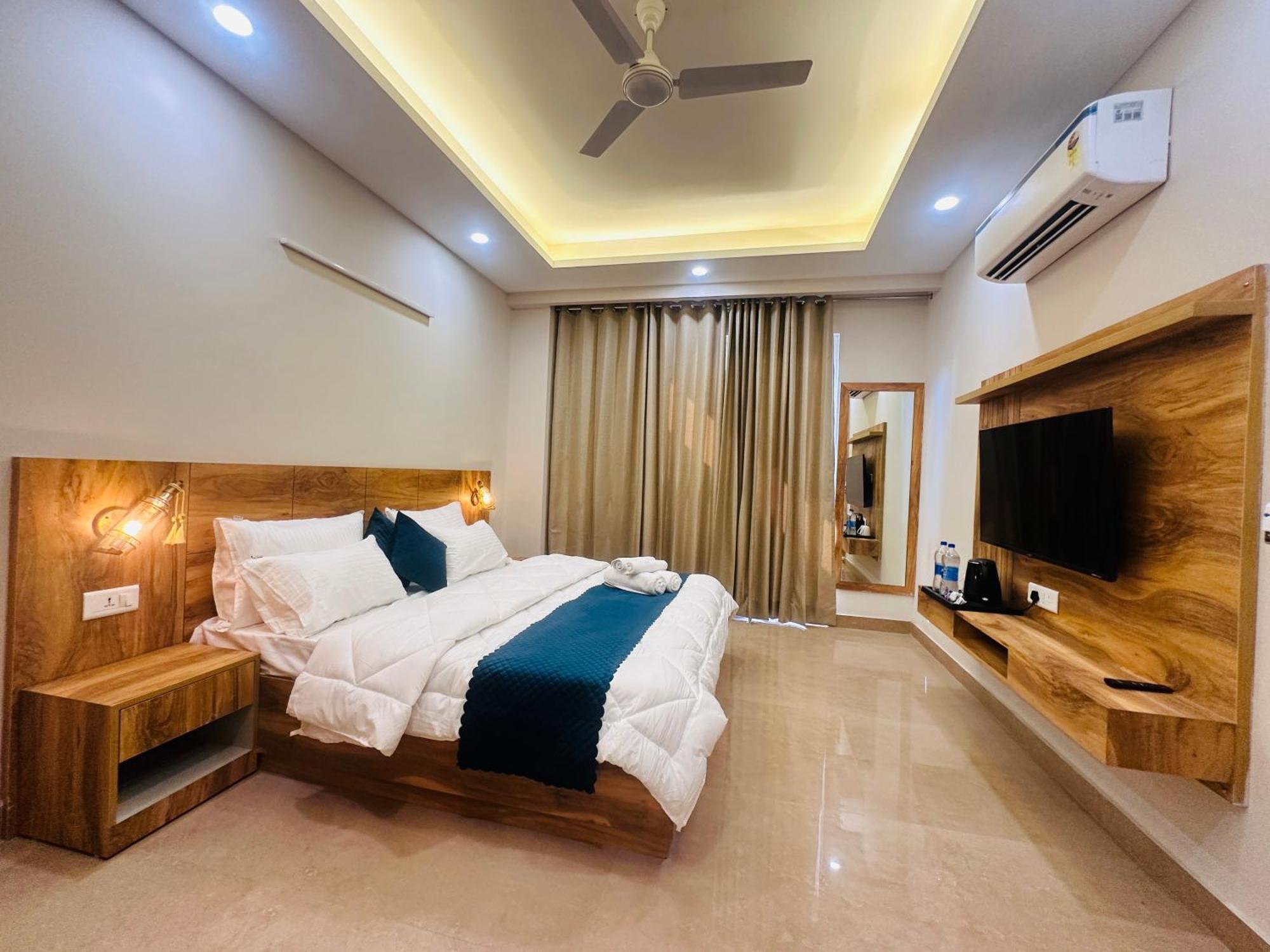 1 Bhk Serviced Apartments Near Millennium City Centre Gurugram With Private Washing Machine Gurgáon Kültér fotó